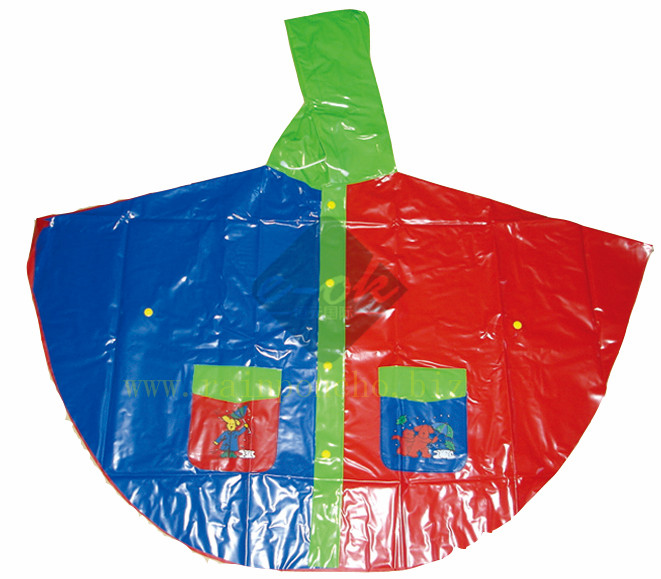 Kids Rain Poncho 002